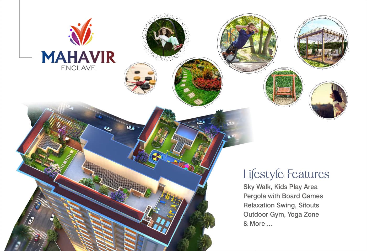 Mahavir Enclave lifestyle features